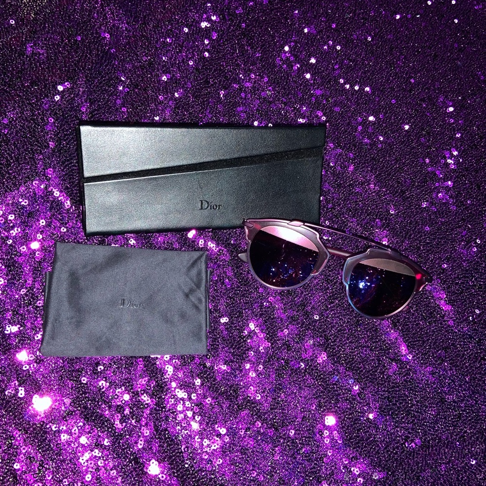 Christian Dior Purple So Real Sunglasses